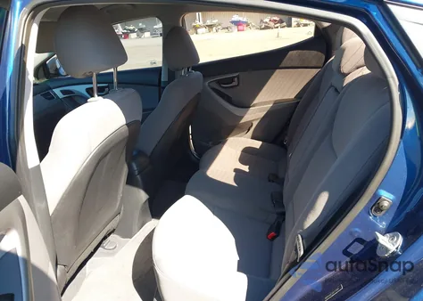 2016 Hyundai Elantra Se from USA, damaged, VIN 5NPDH4AE1GH717001